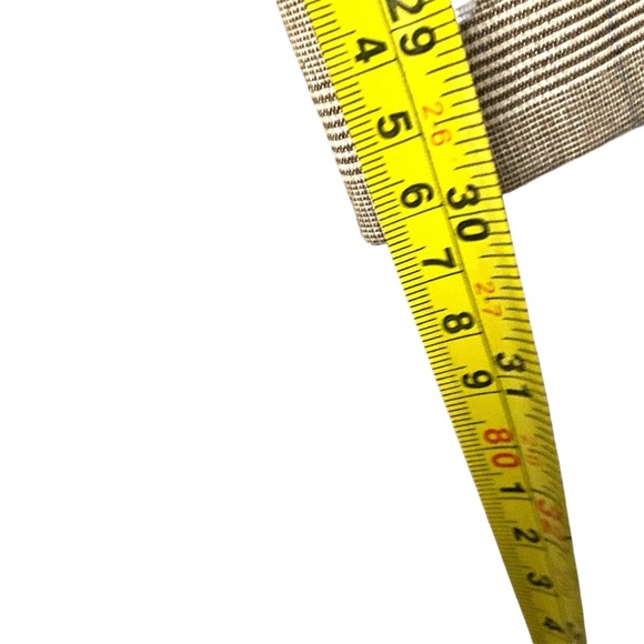 BOSCO UOMO Tan Houndstooth Men’s Pants Sz 32 Lightweight Summer Designer Preppy - Picture 4 of 6